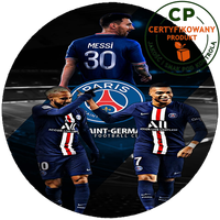 Opłatek na tort Messi Mbappe Neymar - dla fana