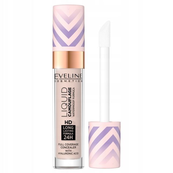 Eveline Liquid Camouflage HD Korektor kryjący - 02 zdjęcie 1