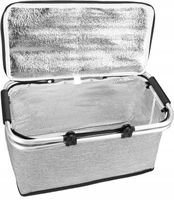 KOSZ PIKNIKOWY TERMICZNY SKŁADANY KOSZYK NA ZAKUPY IZOLACYJNY OUTTEC