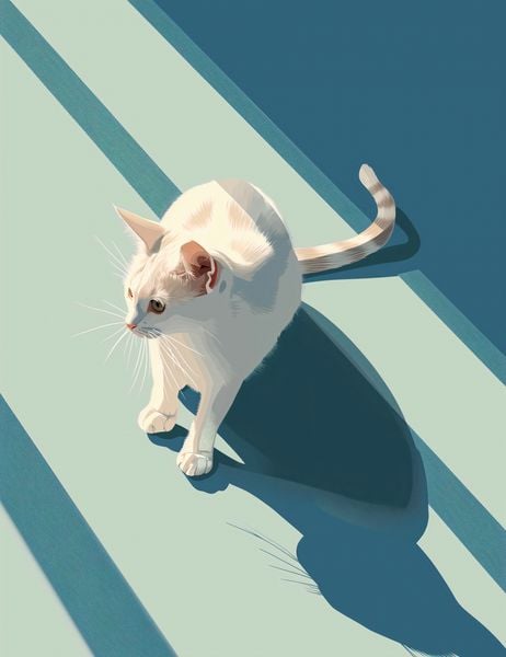 Plakat 50x65cm Kocia Persona zdjęcie 1