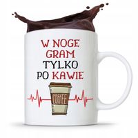 Kubek Dla Piłkarza Zawodnika W Nogę Gram Po Kawie Z Nadrukiem Ze Zdjęciem