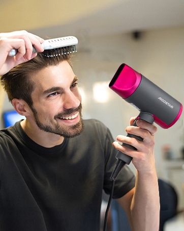 Suszarka do włosów 2200W Z JONIZACJĄ Zimny nawiew + Koncentrator na Arena.pl