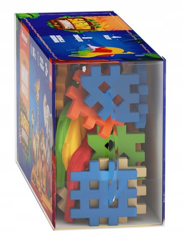 Marioinex klocki WAFFLE mini Safari Animals, 50 el w tym 8 zwierząt na Arena.pl