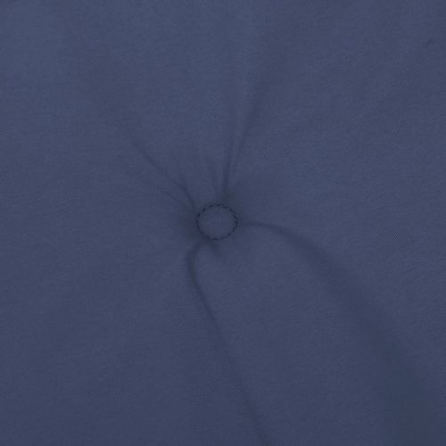 Poduszki na krzesła z wysokim oparciem, 6 szt., granat, tkanina na Arena.pl