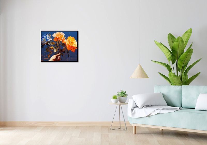 Plakat 60x50cm Żywy Uścisk zdjęcie 4