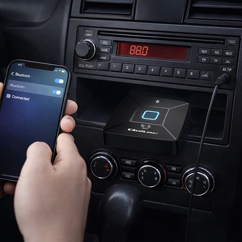 Qoltec Transmiter Audio Bluetooth 6.0 HiFi NFC/RCA/AUX na Arena.pl