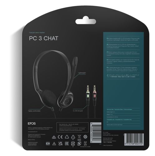 Słuchawki Epos PC 3 CHAT na Arena.pl