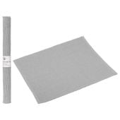 Mata stołowa bawełniana 35x45cm stony grey jasny szary podkładka na stół