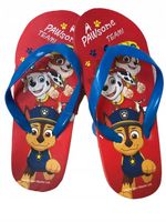 JAPONKI KLAPKI DZIECIĘCE dla chłopca Psi Patrol PAW PATROL 32/33 czerwone
