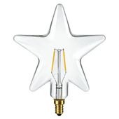 Dekoracyjna żarówka ledowa Starbulb gwiazda E14 0,5W 3000K biała ciepła