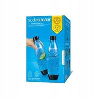 Zestaw butelek do saturatora SodaStream Fuse czarne 2x1L