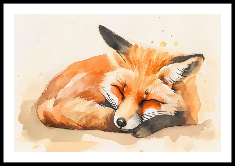 Plakat 60x40cm Akwarelowa Sielanka zdjęcie 3