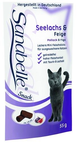 Sanabelle Snack Mintaj & Figi 55g na Arena.pl