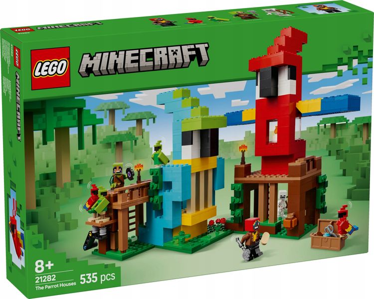 LEGO Minecraft 21282 Papugowe domki zdjęcie 8