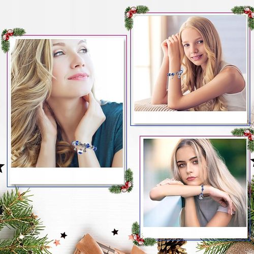 KALENDARZ ADWENTOWY CHARMS BIŻUTERIA DIY DO BRANSOLETEK PREZENT DLA DZIECI na Arena.pl