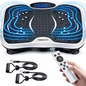 Platforma wibracyjna UNDERFIT White masaż Bluetooth głośnik fitness