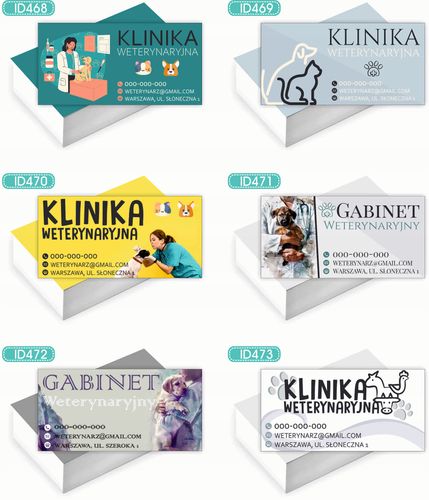 Wizytówki firmowe Foliowane 1000szt wiele różnych wzorów REKRUTACJA na Arena.pl