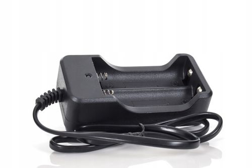 2x AKUMULATOR BATERIA 18650 OGNIWO Li-ion ŁADOWARKA DO BATERII na Arena.pl