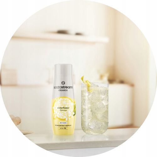 Zestaw Syrop do wody SodaStream Elderflower Bez cukru 3x440ml +Torba GRATIS na Arena.pl