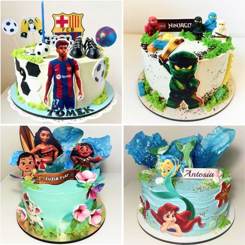 WYDRUK CUKROWY MASA CUKROWA Z TWOIM ZDJĘCIEM GRAFIKĄ A4 NA TORT + TEKST na Arena.pl