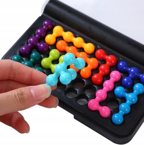 GRA LOGICZNA 3D GRA PLANSZOWA IQ FIT ŁAMIGŁÓWKA 120 WYZWAŃ na Arena.pl