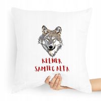 Poduszka Prezent Dla Kelnera Kelner Samiec Alfa Z Nadrukiem Ze Zdjęciem