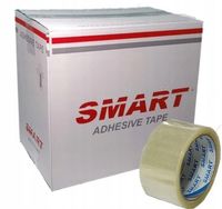 TAŚMA PAKOWA 48/66y 48/66 KLEJĄCA BEZBARWNA 66y TRANSPARENT 36 sztuk 36SZT