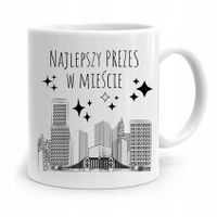 Dla Prezesa Viceprezesa Kubek Najlepszy Prezes Z Nadrukiem Ze Zdjęciem