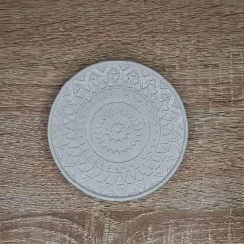 Podstawka Gipsowa Odlew Okrągła Wzór Świece Biżuteria Dekoracja Stołu na Arena.pl