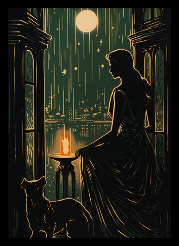 Plakat 21x29,7cm Nocne Szeptanie na Arena.pl