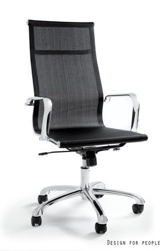 FOTEL OBROTOWY MODEL DRAFTY CZARNY na Arena.pl