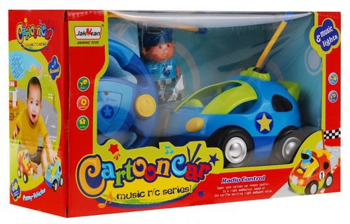 Zdalnie Sterowane Autko Policyjne Dla Dzieci 3+ Pilot Kierownica + Figurka na Arena.pl