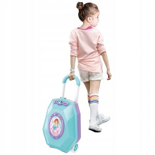 WOOPIE Toaletka dla Dziewczynki 2w1 Salon Piękności w Walizce na Arena.pl