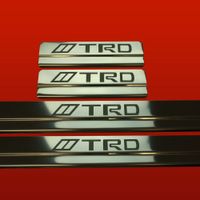 Listwa progowa TOYOTA YARIS MK3 TRD Stal nierdzewna 304 połysk 4szt