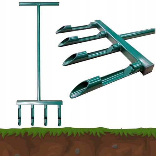 AERATOR RĘCZNY RURKOWY NARZĘDZIE WIDŁY KOLCE DO TRAWNIKA PIASKOWANIE MOC PL na Arena.pl