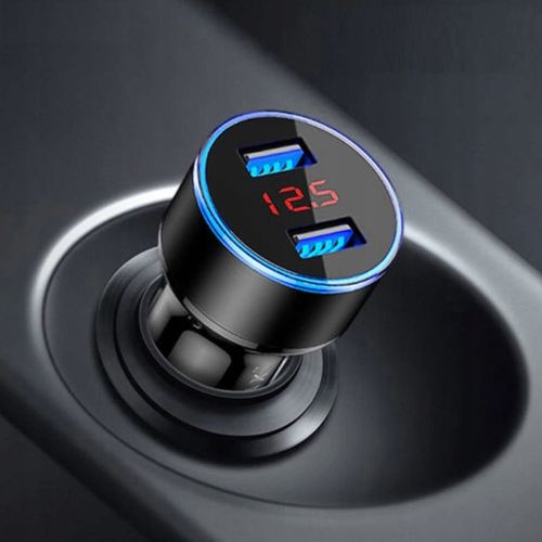 Zestaw 5 X Ładowarka Samochodowa 2 xUSB 3,1A LED na Arena.pl