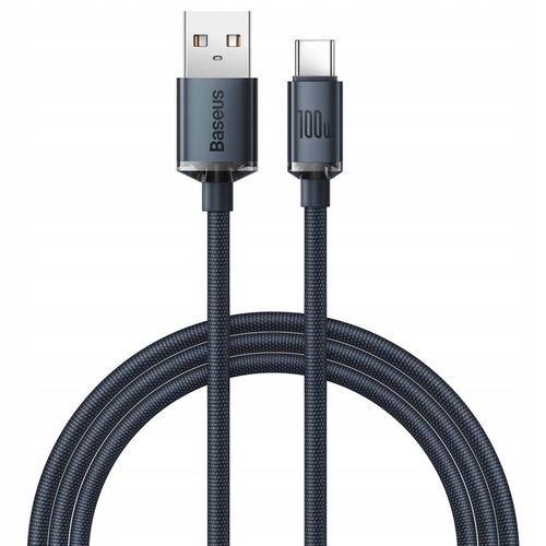 BASEUS SZYBKI KABEL USB USB-C TYP C 100W 6A MOCNY PRZEWÓD DO ŁADOWANIA 1,2m na Arena.pl