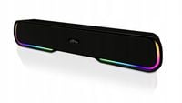 Przenośny głośnik Bluetooth soundbar 450W USB SD podświetlenie RGB Phantom