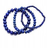 Zestaw bransoletek z kamieni naturalnych Lapis Lazuli 3szt.
