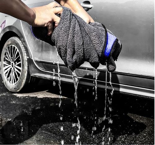 PUSZYSTY RĘCZNIK DO OSUSZANIA AUTA LAKIERU 90x60 Z MIKROFIBRY GRUBY CHŁONNY na Arena.pl