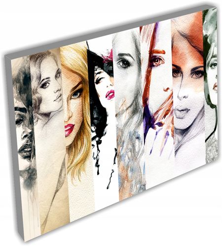 OBRAZ glamour kobieta usta akt do sypialni 120x80 na Arena.pl