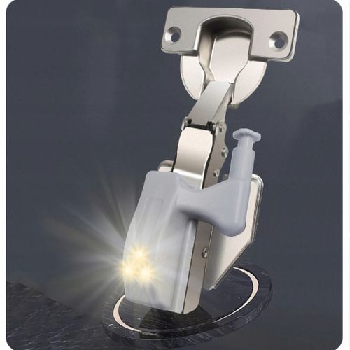 10x LAMPKA LED DO SZAFKI NA ZAWIAS DRZWI + BATERIA na Arena.pl