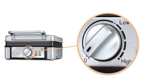 GOFROWNICA MPM MGO-13 DUŻA MOC 1400W 2 GOFRY NON-STICK na Arena.pl