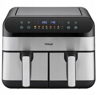 Frytkownica Beztłuszczowa Dwukomorowa VOKSAR G11 AirFryer 2400W