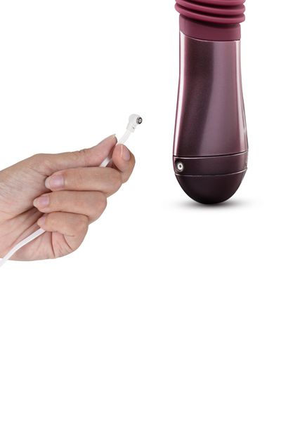 temptasia trixie thrusting dildo wine zdjęcie 11