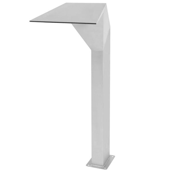 Emaga Fontanna do basenu, stal nierdzewna, 50 x 30 x 90 cm, srebrna zdjęcie 2