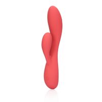 smooth ultra soft silicone rabbit vibrator   astro dust