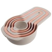 5x Miarki Kuchenne Kubki Łyżki do Odmierzania Produktów Składników