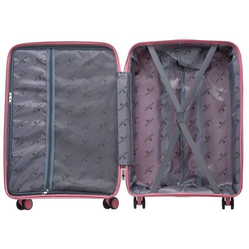 zestaw walizek z polipropylenu z organizerem na suwak - peterson na Arena.pl