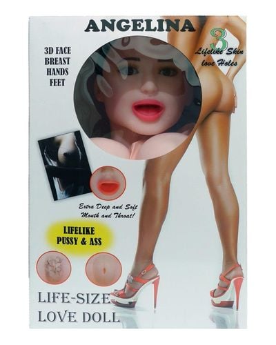 lalka dmuchana angelina 3d wibrująca lala na Arena.pl
